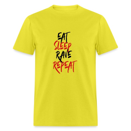 Eat Sleep Rave Repeat - Men's T-Shirt