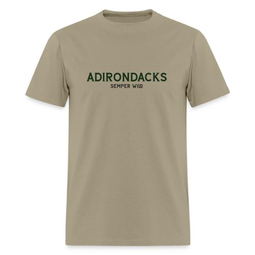 Semper Wild Adirondacks Vintage Dark - Men's T-Shirt