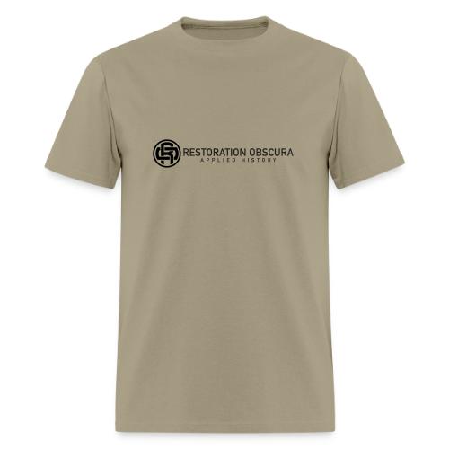 Restoration Obscura: Applied History Horizontal - Men's T-Shirt