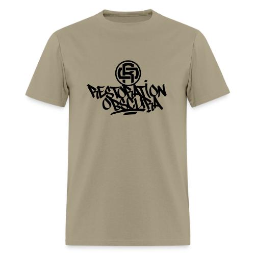 RO Tag 1. Fat marker logo. - Men's T-Shirt