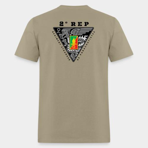 2e REP - Foreign Legion - Badge - Dark - Men's T-Shirt