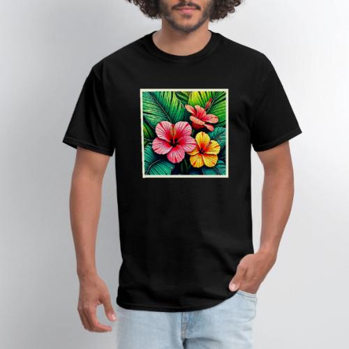 Exotic Flower Garden Dreams - Men's T-Shirt