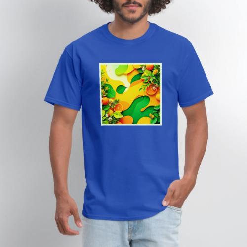 Fresh Citrus Summer Vibes Art - Men's T-Shirt