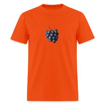 grapes - Men's T-Shirt - orange - Front - Jose (178cm)