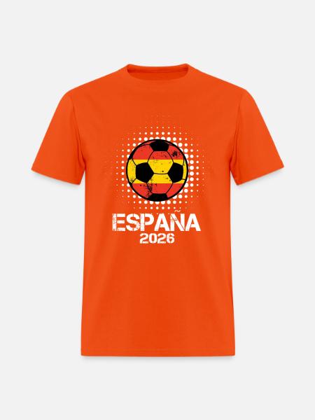 Espana 2026 Flagball - Men's T-Shirt - orange