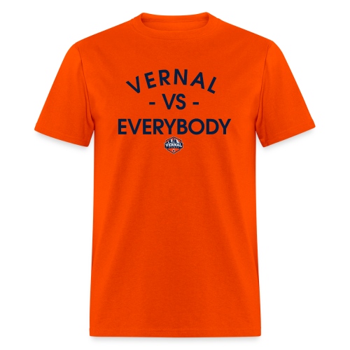 Vernal Vs. Everybody Navy - Men's T-Shirt