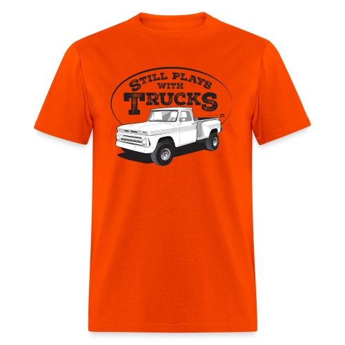 64-66StockC10LongStep_BLK - Men's T-Shirt