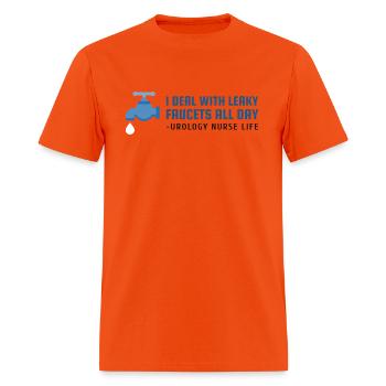 Leaky Faucets Urology Nurse - Men's T-Shirt - orange - Front - Jose (178cm)