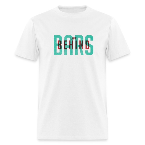 Overlapped LifeBehindBars - Men's T-Shirt