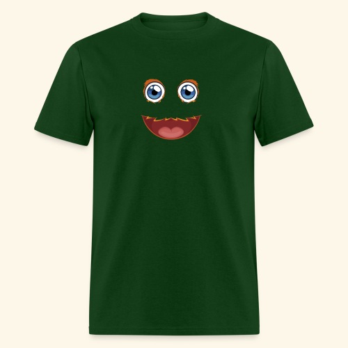 Fuzzy Puppet Face - Men's T-Shirt