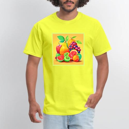 Colorful Fruit Medley - Men's T-Shirt