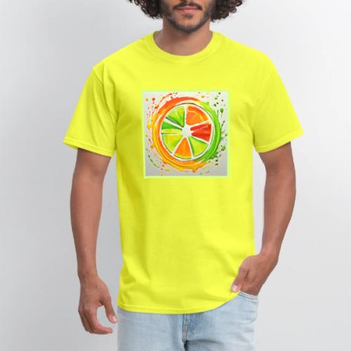Citrus Splash Design - Men's T-Shirt