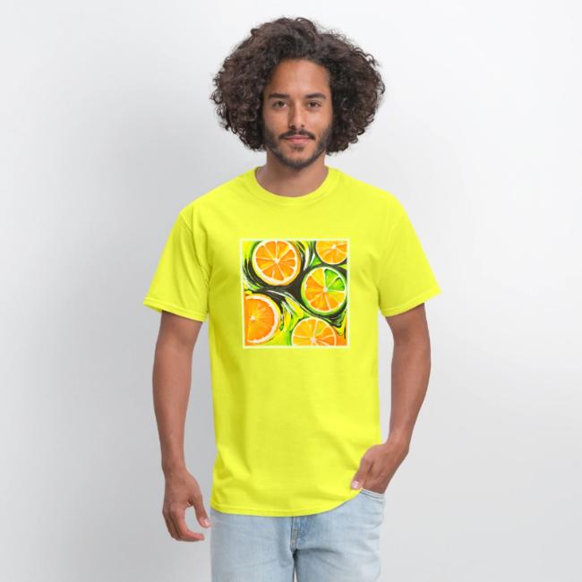 Vibrant Citrus Painting