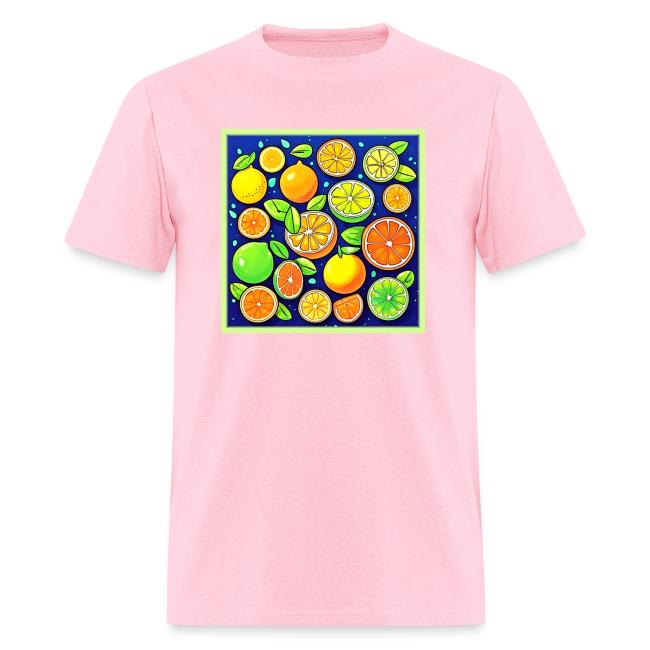 Fresh Citrus Slice Pattern