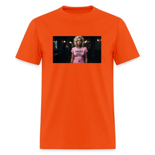 **Smoke Pot Pink Rebel Tee** - Men's T-Shirt
