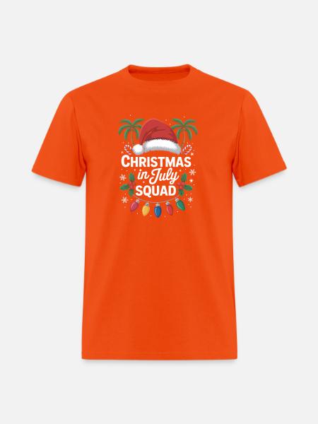Christmas in July Squad - Men's T-Shirt - orange