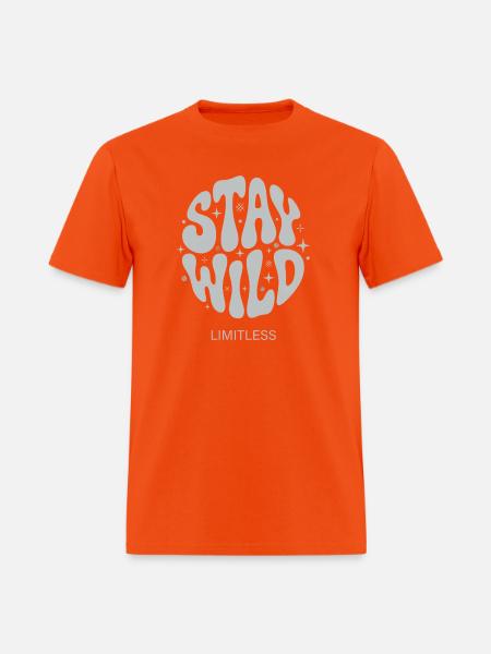 Stay Wild Limitless - Men's T-Shirt - orange