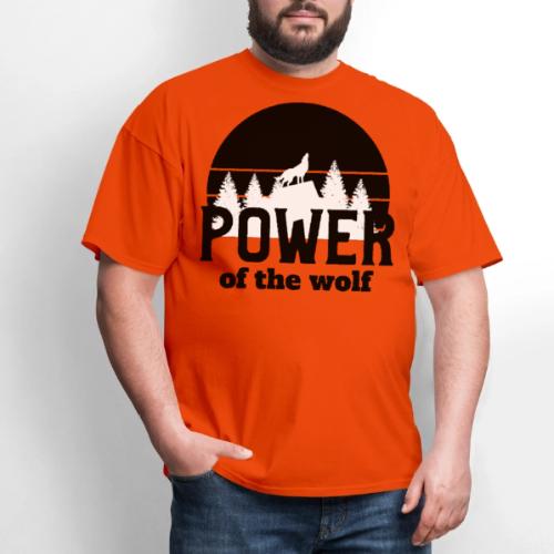 Power Of The Wolf - Men's T-Shirt