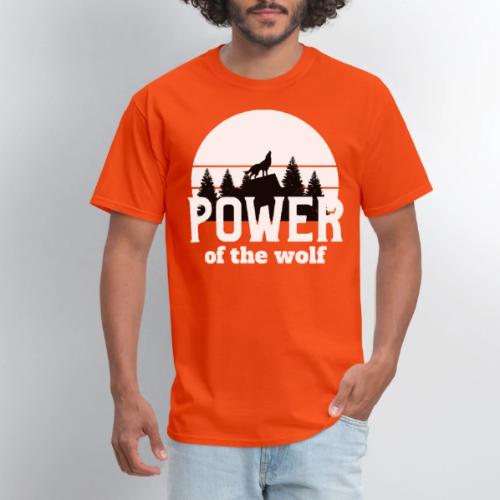 Power Of The Wolf - Men's T-Shirt