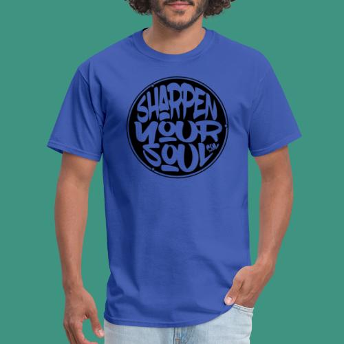 Sharpen Your Soul [DARK Circle] - Men's T-Shirt