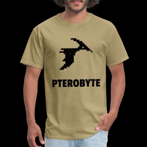 Pterobyte | Epic Digital Dinosaur - Men's T-Shirt