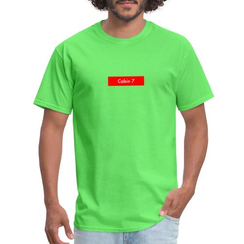 Cabin 7 red box small - Men's T-Shirt