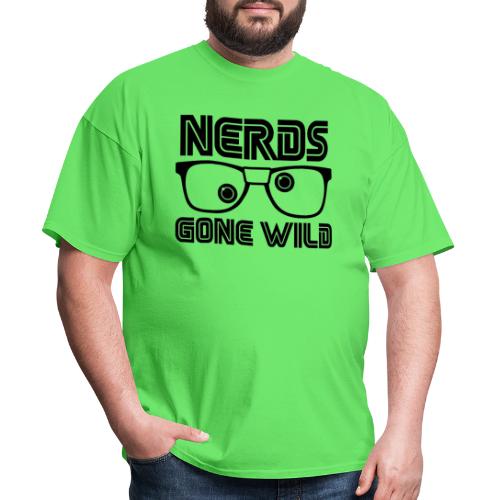 Nerds Black Logo - Men's T-Shirt