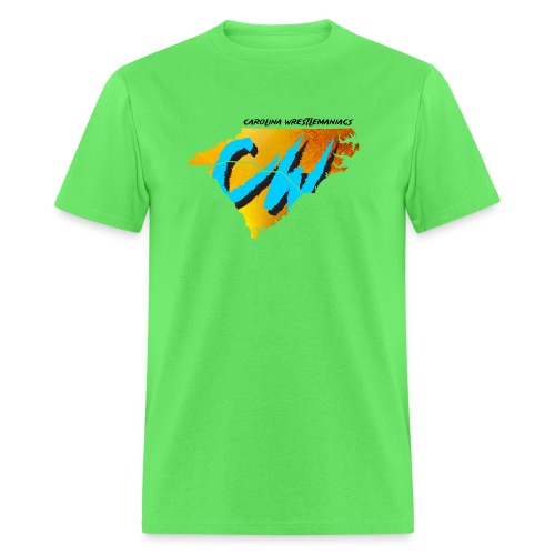 Carolina Wrestlemaniacs Blk - Men's T-Shirt