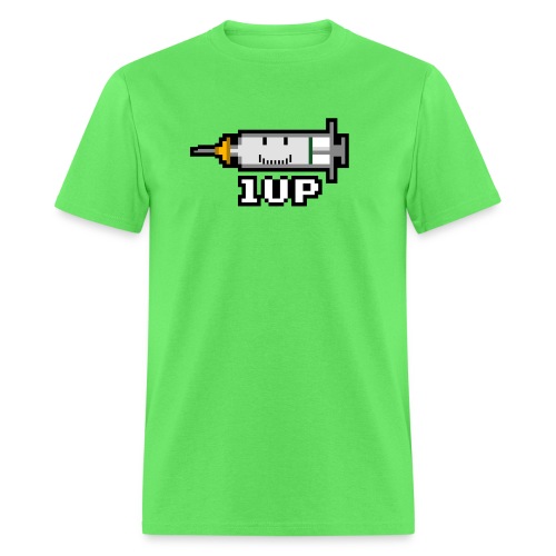8-bit Vaccine 1UP - Pro Vaccination for COVID-19 - Men's T-Shirt