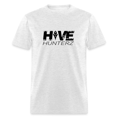 Hive Hunterz Black Logo - Men's T-Shirt