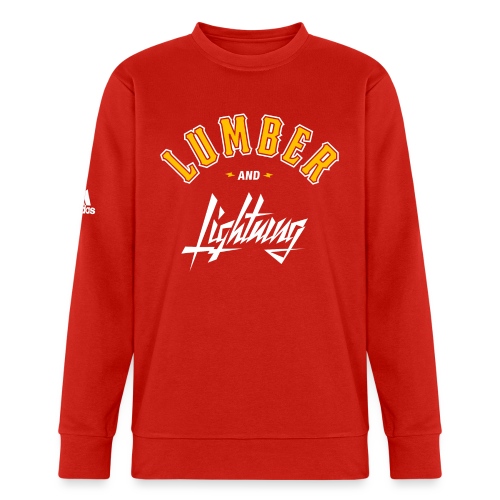 Lumber and Lightning - Adidas Unisex Fleece Crewneck Sweatshirt