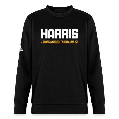 HARRIS: A Running Pittsburgh Tradition Since 1972 - Adidas Unisex Fleece Crewneck Sweatshirt