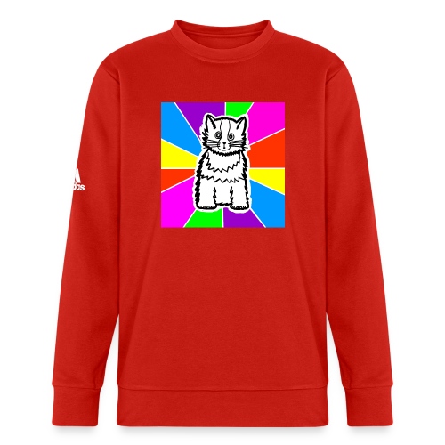 Cat - Adidas Unisex Fleece Crewneck Sweatshirt