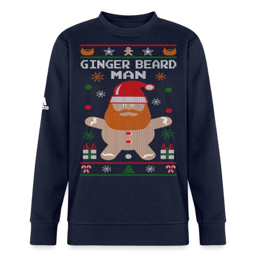 Ginger Beard Man - Adidas Unisex Fleece Crewneck Sweatshirt