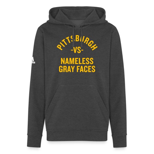 Pittsburgh vs Nameless Gray Faces - Adidas Unisex Fleece Hoodie
