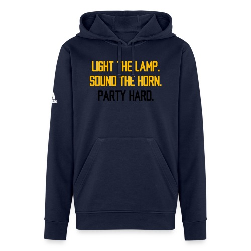 Light the Lamp. Sound the Horn. Party Hard. - Adidas Unisex Fleece Hoodie