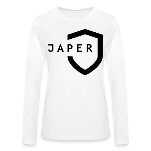 JAPER Logo - Bella + Canvas Women's Long Sleeve T-Shirt