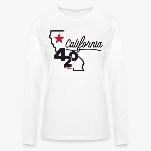 California 420 - Bella + Canvas Women's Long Sleeve T-Shirt