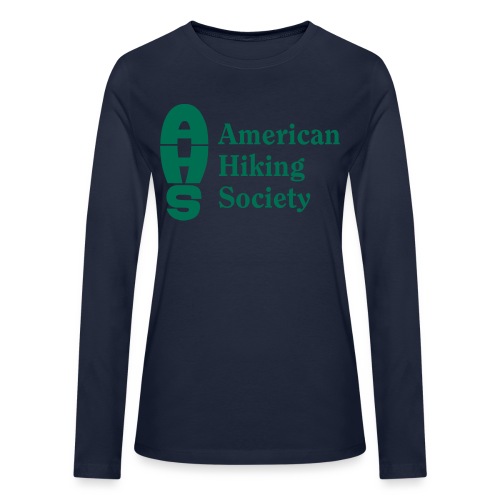 AHS logo green - Bella + Canvas Women's Long Sleeve T-Shirt