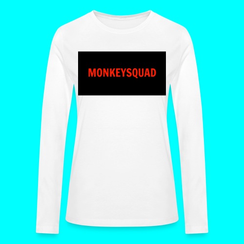 MonkeySquad logo - Bella + Canvas Women's Long Sleeve T-Shirt