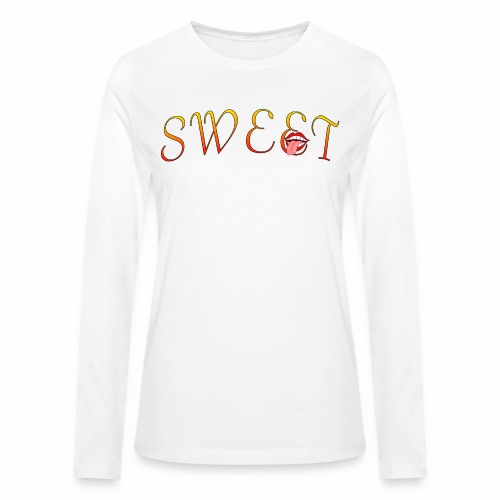 Sweet - Bella + Canvas Women's Long Sleeve T-Shirt