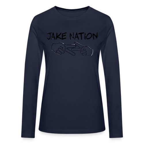 Jake nation phone cases - Bella + Canvas Women's Long Sleeve T-Shirt