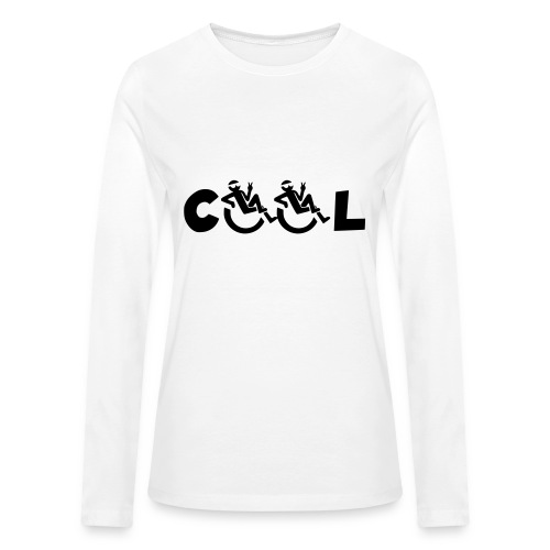 Cool wheelchair user * - Bella + Canvas Women's Long Sleeve T-Shirt