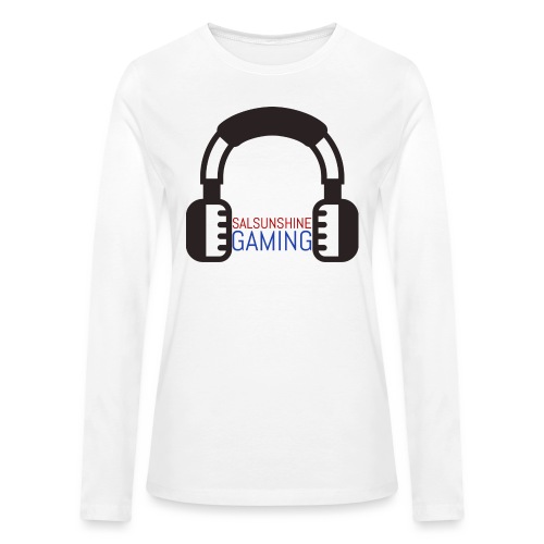 salsunshine gaming logo - Bella + Canvas Women's Long Sleeve T-Shirt