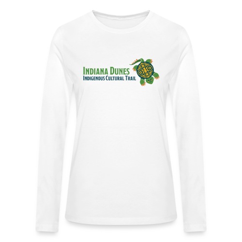 Indiana Dunes Indigenous Cultural Trail - Bella + Canvas Women's Long Sleeve T-Shirt
