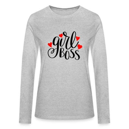 girl boss - Bella + Canvas Women's Long Sleeve T-Shirt