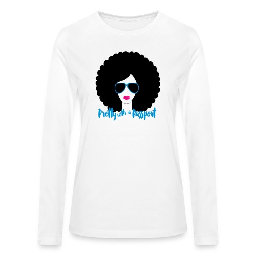 Afro fabulous travel t shirt - Bella + Canvas Women's Long Sleeve T-Shirt