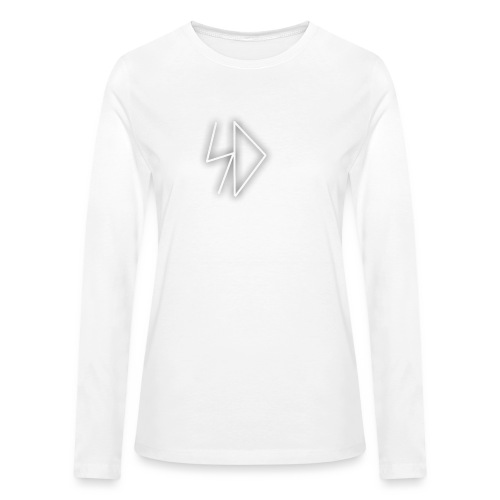 Sid logo white - Bella + Canvas Women's Long Sleeve T-Shirt