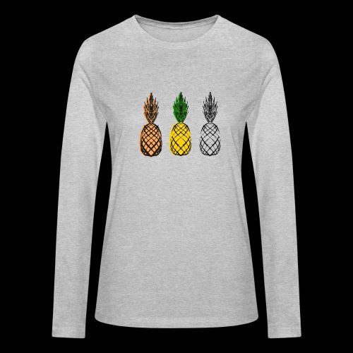 XTL Pineapple - Bella + Canvas Women's Long Sleeve T-Shirt