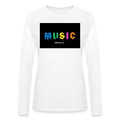 music .com - Bella + Canvas Women's Long Sleeve T-Shirt